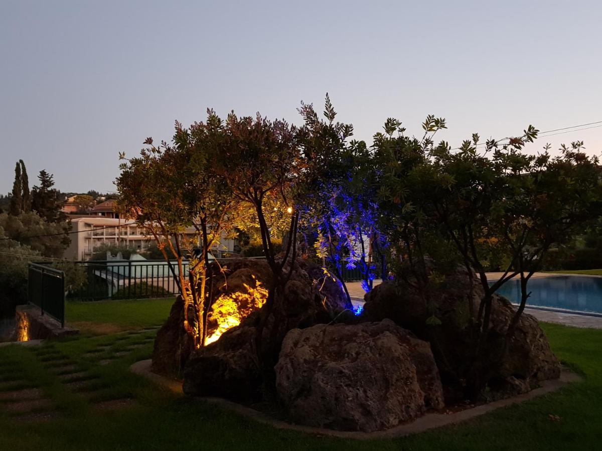 Asteraki ApartHotel Gouvia Bagian luar foto