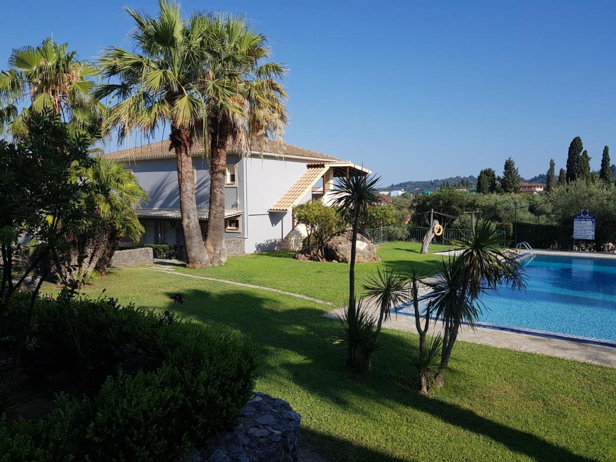 Asteraki ApartHotel Gouvia Bagian luar foto