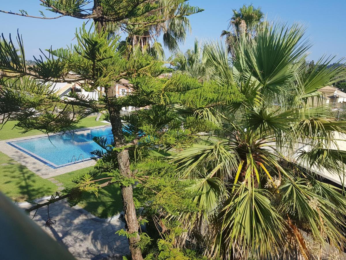 Asteraki ApartHotel Gouvia Bagian luar foto