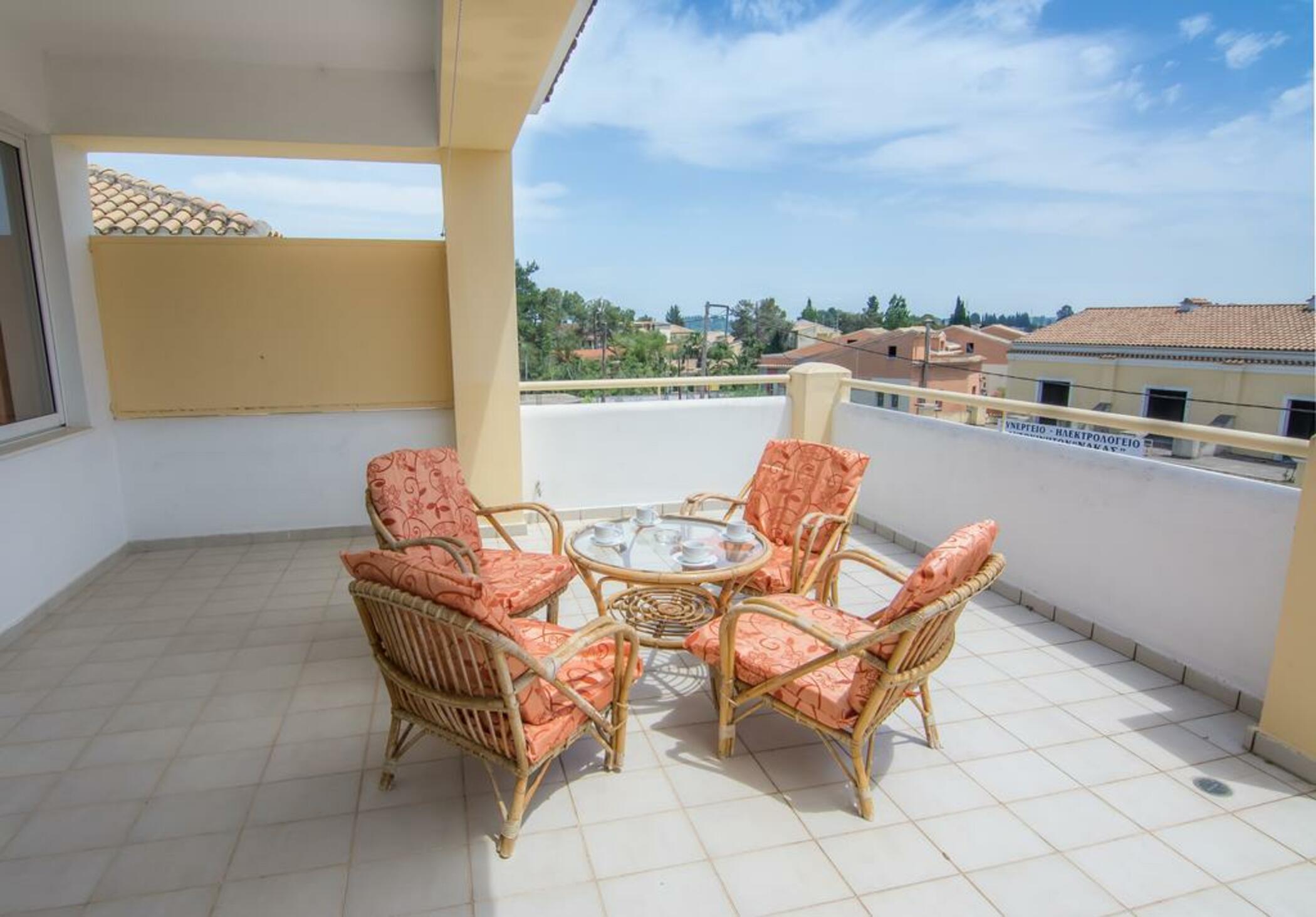 Asteraki ApartHotel Gouvia Bagian luar foto