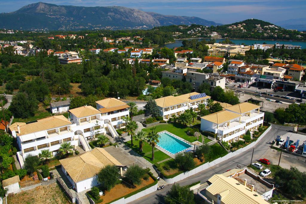 Asteraki ApartHotel Gouvia Bagian luar foto
