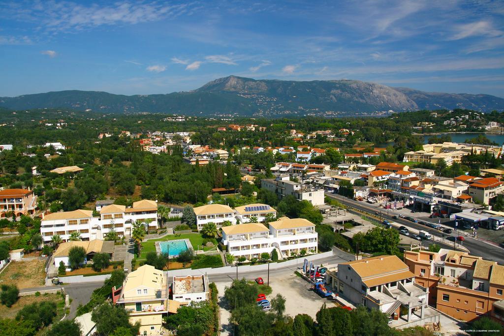 Asteraki ApartHotel Gouvia Bagian luar foto